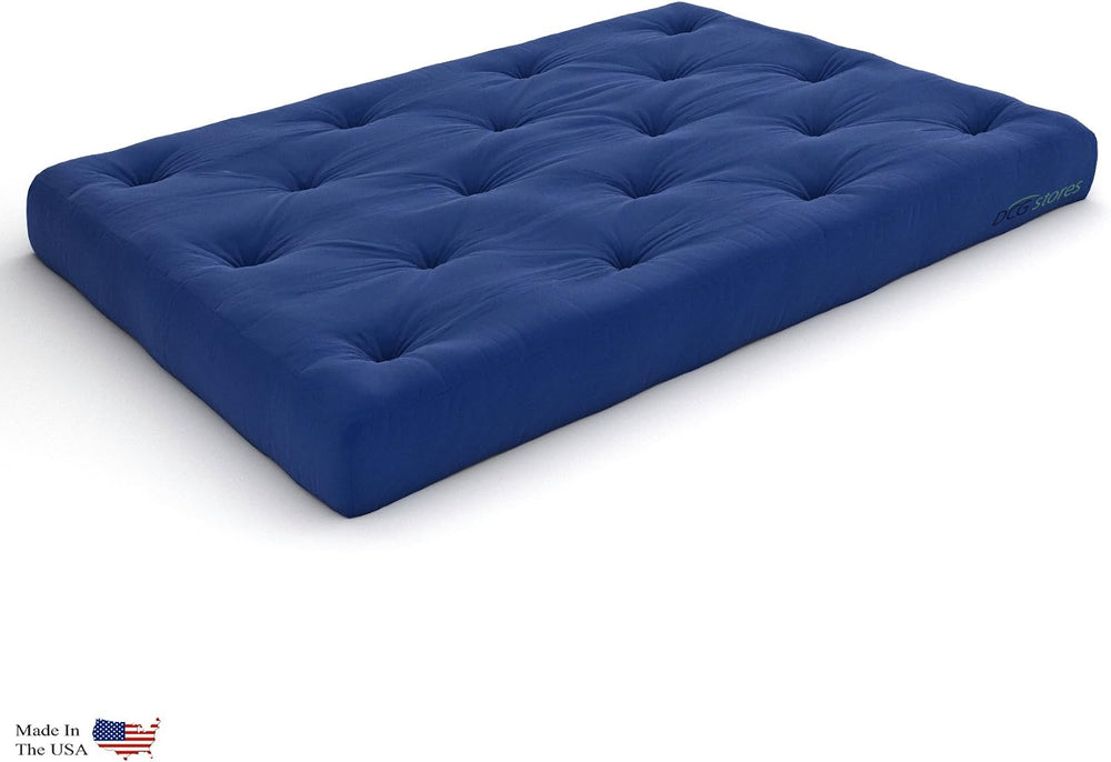 Space Saver Small Futon Sofa Bed, Sleeper Chair Lounger - (Twin Size, Natural...