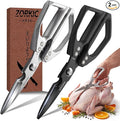 Kitchen Scissors Set 2PCS, Kitchen Shears Heavy Duty Poultry Shear Japan Meat by Unknown
