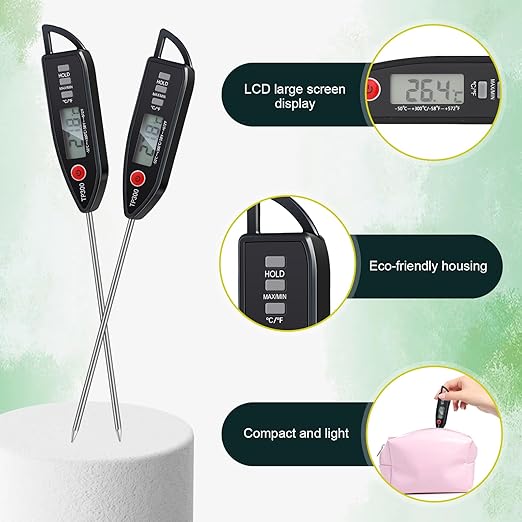 Copkim 12 Set Waterproof Food Thermometer - Image 3