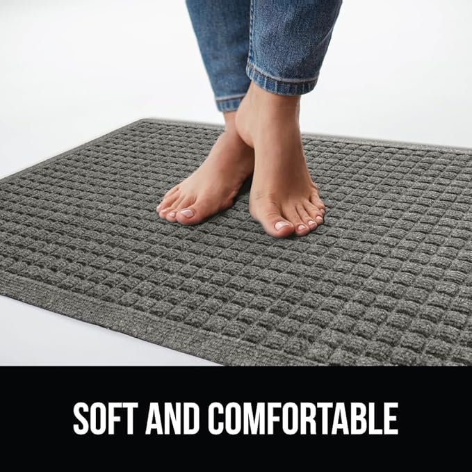 GORILLA GRIP® Ultra Absorbent Front Door Mat Outside Entrance, Traps Dirt and - Image 8