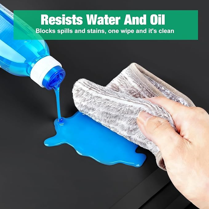 Aisslro Under Sink Mat 22" X 19", Waterproof Silicone Cabinet Organizer - Image 4