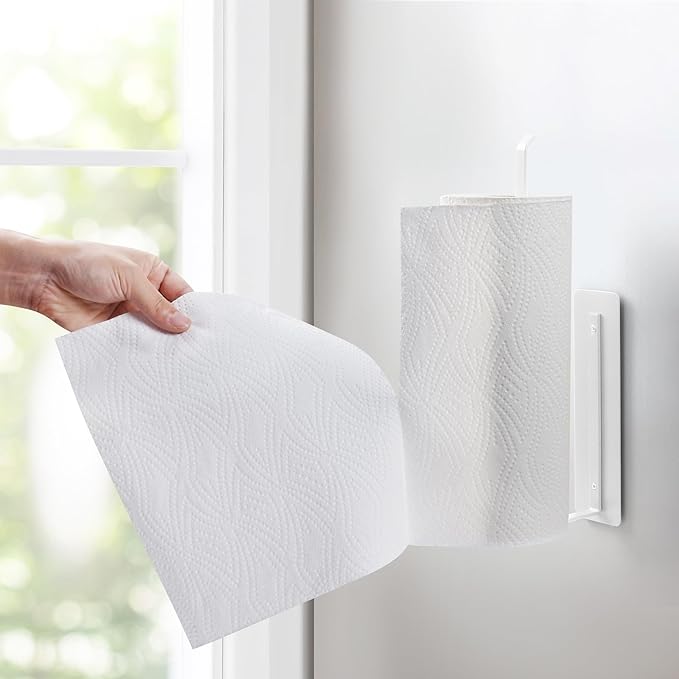 Magnetic Paper Towel Holder, Heavy Duty Strong Magnet Backing, 12” x 3” - Image 4