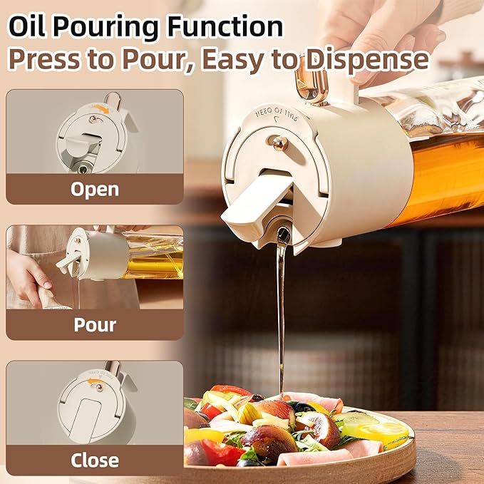 580ml/19.6oz Olive Oil Sprayer Bottle