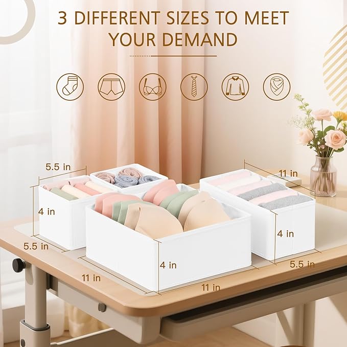 Criusia 15 Pack Drawer Organizer - Image 6