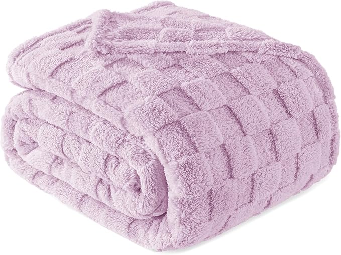 Exclusivo Mezcla Queen Size Flannel Fleece Blanket, Super Soft and Warm by ExclusivoMezcla