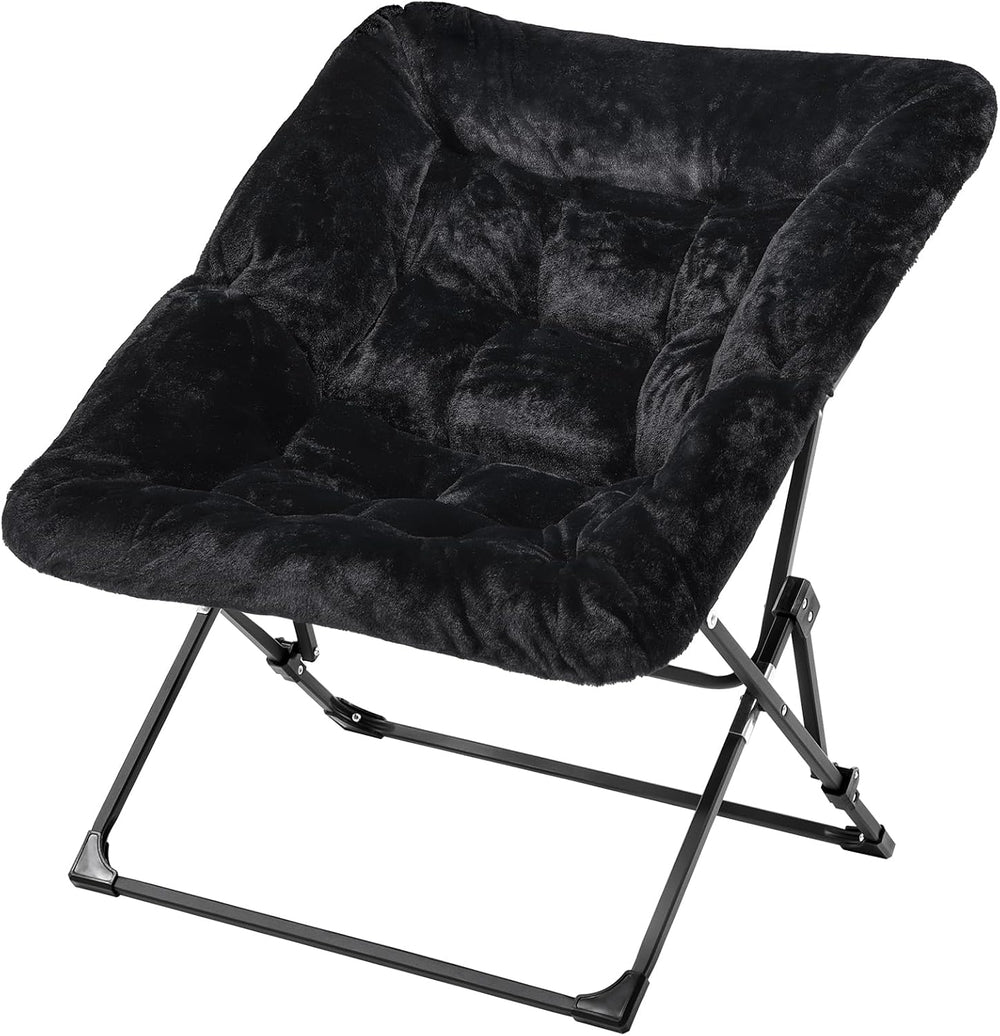 OAKHAM Saucer Chair for Adults, Foldable Comfy Chair for Bedroom
