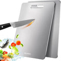 2 Pack Titanium Cutting Board by SUFOR