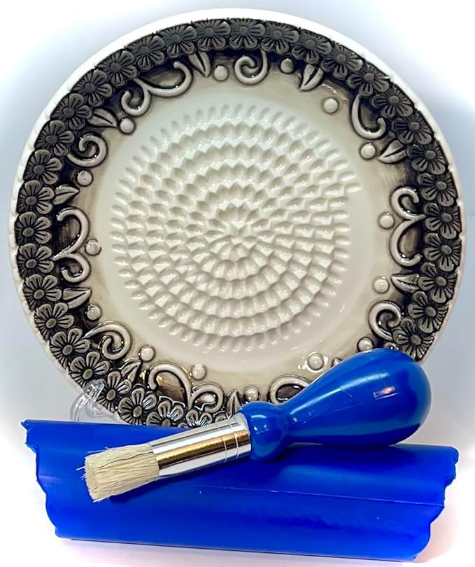 BonCera, All-in-one Premium Ceramic Garlic Grater Plate 4-Piece Set - Image 8