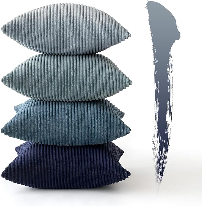 MIULEE Summer Throw Pillow Covers 24x24 Inch Set of 4 Western Neutral - Image 4