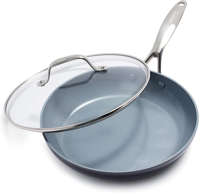 GreenPan Valencia Pro Ceramic Nonstick 10” Frying Pan Skillet by GreenPan