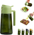 2 In 1 Oil Dispenser And Oil Sprayer, 16 Oz/470 Ml Oil Dispenser by Unknown