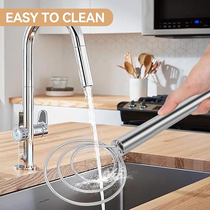 Danish Dough Whisk Stainless Steel Hook Dutch Baking Tool Bread Sourdough Mixer - Image 5