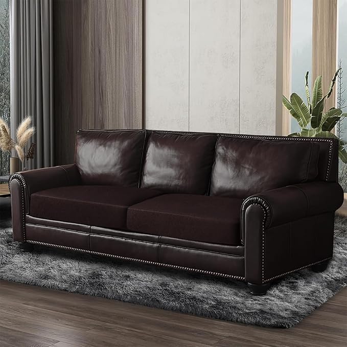 Leather Look Couch Cushion Covers Sofa Seat Slipcovers Sets Couches Furniture