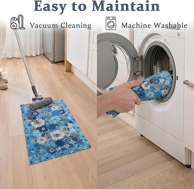 Area Rugs 24x17 Inch Home Decor Entry Rug, Small Door Mat Bath Mats - Image 3