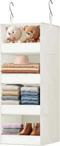 GRANNY SAYS 4-Shelf Hanging Organizer, Closet Hanging Shelves, Closet Hanging by GRANNYSAYS