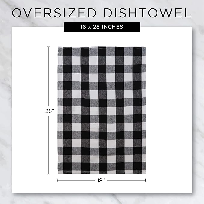 DII Home Sweet Farmhouse Kitchen Collection, Dishtowel Set - Image 8