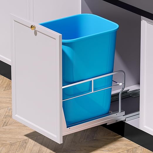 Insputer Pull Out Trash Can Under Cabinet by Insputer