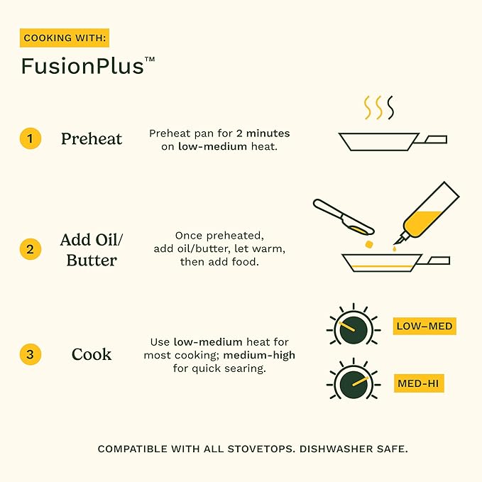 Cuisinart FusionPlus Hybrid Stainless Steel Cookware, 3.5-Quart Sauté Pan - Image 9