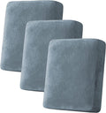H.VERSAILTEX Velvet Stretch Couch Cushion Cover Plush Cushion Slipcover by HVERSAILTEX