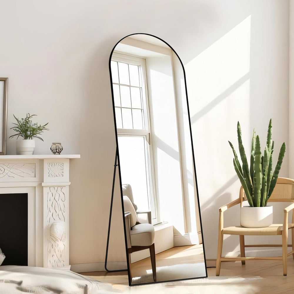 16"x59" Arched Mirror Full Length, Upgraded Body Wall Mirrors