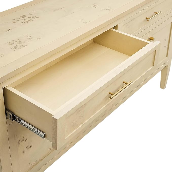 Modway Elysian Living Room Furniture, Bleached Burl