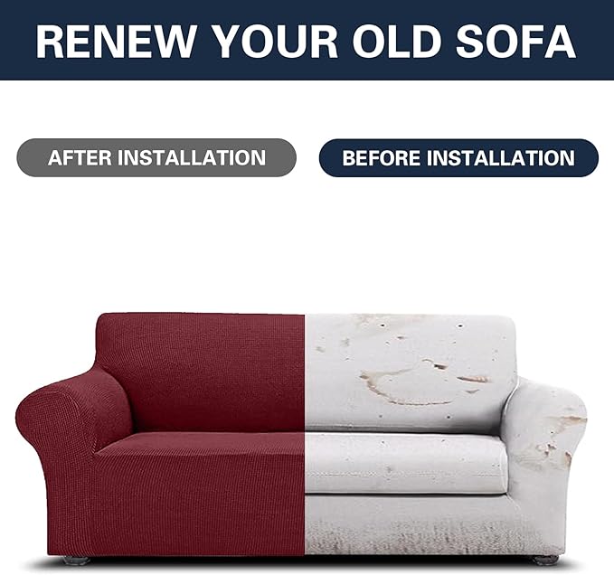 Cupuamon 2026 New Stretch Oversized Sofa Slipcovers Couch Sofa Cover - Image 5