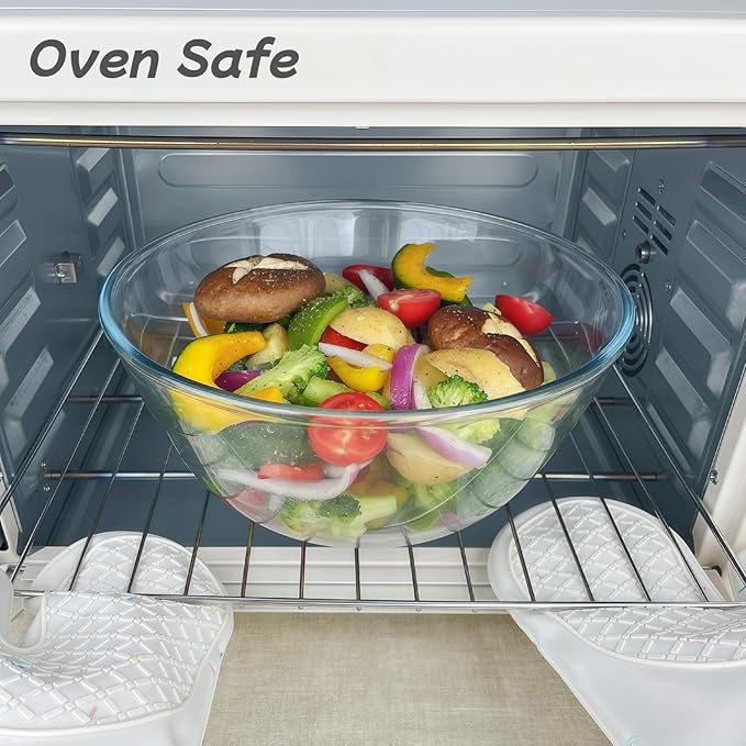 4.7QT Large Glass Mixing Bowl - Image 4