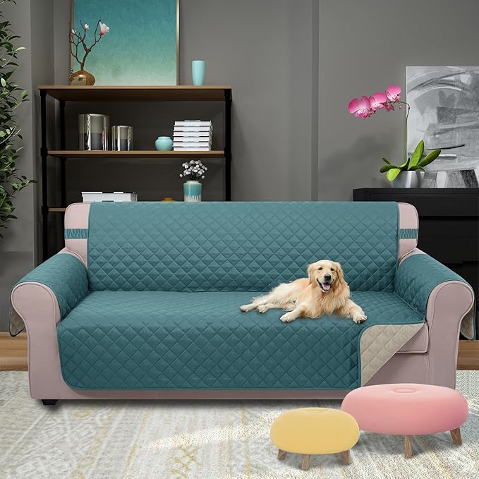 U-NICE HOME 4 Seater Sofa Cover 91 Inch Large Couch Covers - Image 2