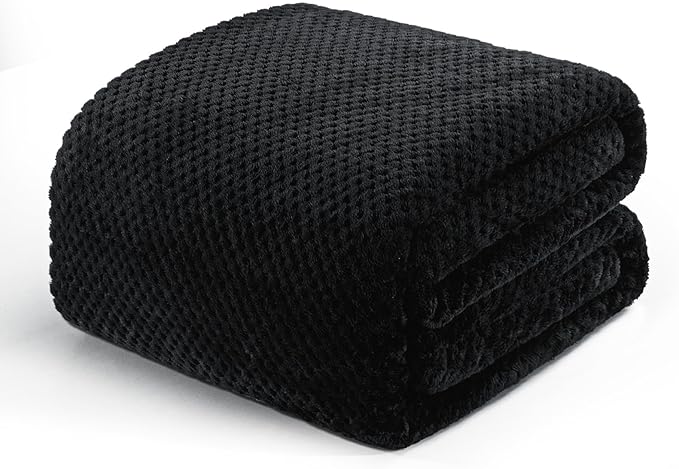 Exclusivo Mezcla Fleece Bed Blanket King Size, Super Soft and Warm Blankets by ExclusivoMezcla