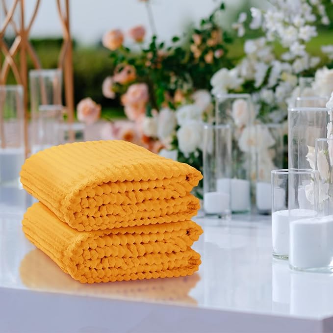 Buryeah 12 Pcs Flannel Throw Blanket Bulk 50 x 60 in Sleepover Blanket Outdoor - Image 6