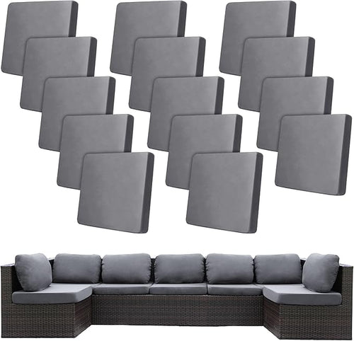 14Pcs Stretch Patio Cushion Covers, Outdoor Couch Covers Replacement, Outdoor by BIETYONE