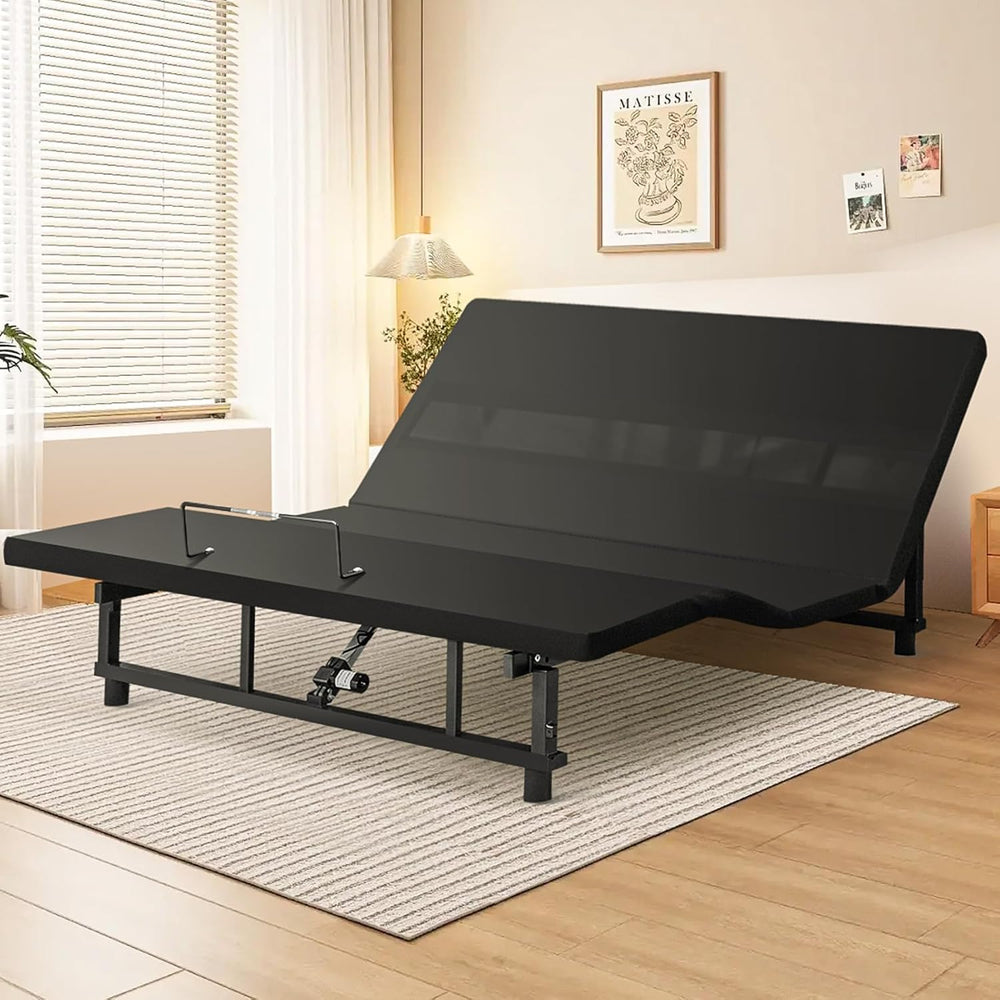 Mixcous King Adjustable Bed Frame with Zero Gravity Heavy Duty 750 lbs