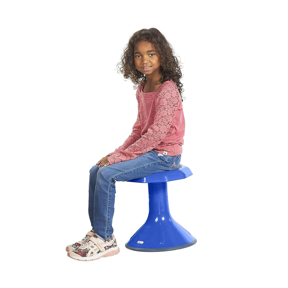 ECR4Kids ACE Active Core Engagement Wobble Stool, 15-Inch Seat Height, Flexib...
