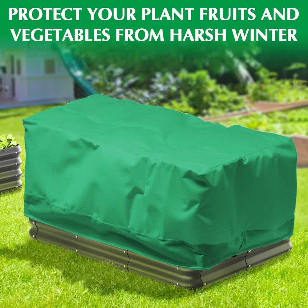 2 Pack 59" x 35" x 17" Upgraded Insulation Raised Garden Bed C...