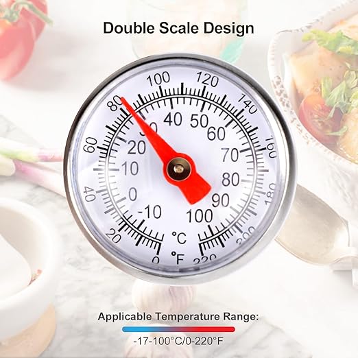 2 PCS Meat Thermometer for Grilling, Food Thermometer for Cooking, Meat - Image 3