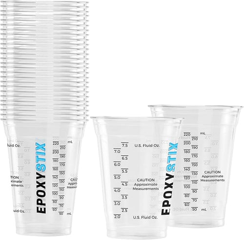 10oz Disposable Graduated Measuring Cups by EpoxyStix