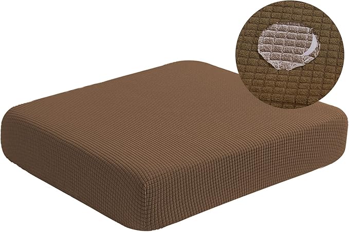 Water Resistant Couch Cushion Cover Stretch Sofa Seat Slipcover by Unknown