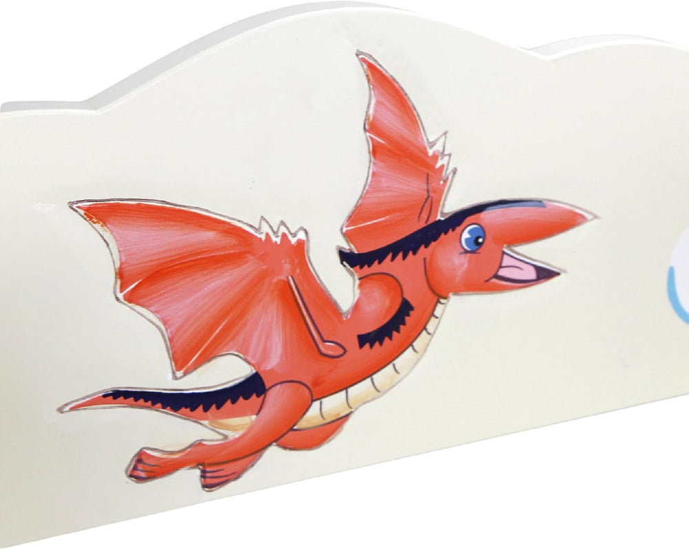 Fantasy Fields Dinosaur Kingdom Bookshelf with Storage Drawer, Multi