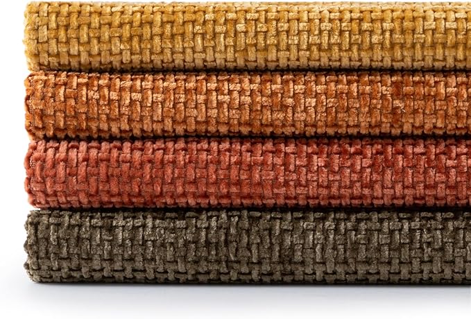 MIULEE Pack of 4 Orange/Yellow Couch Throw Pillow Covers 20x20 Inch Halloween - Image 7