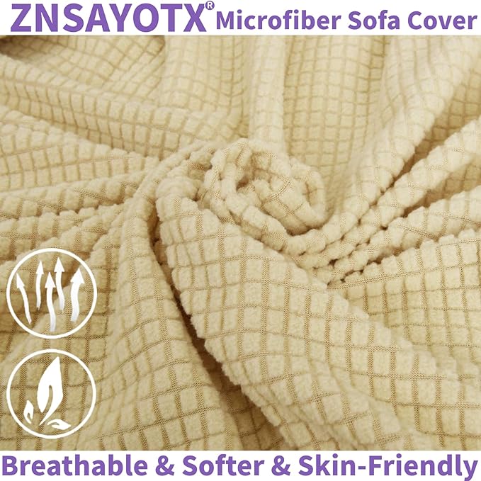 ZNSAYOTX Super Stretch Chair Slipcover Universal Sofa Chair Covers - Image 8