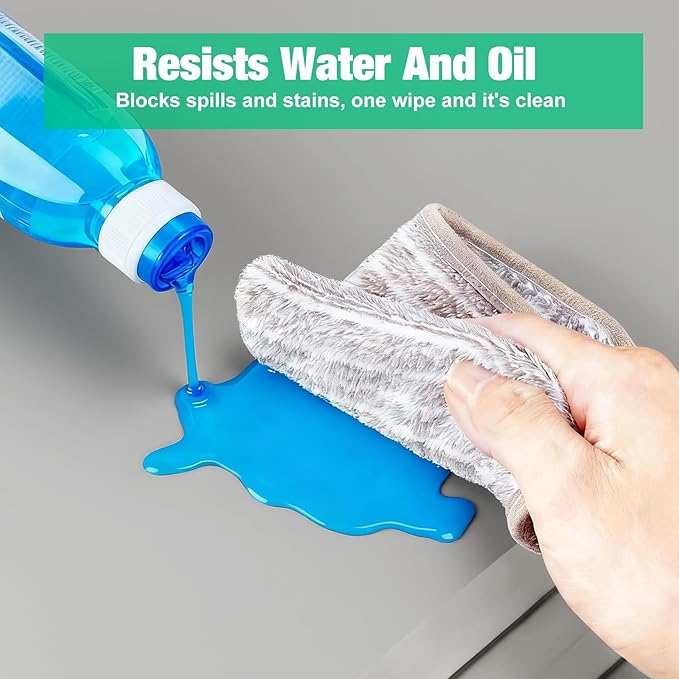 Aisslro Under Sink Mat 34" X 22", Waterproof Silicone Cabinet Organizer - Image 3