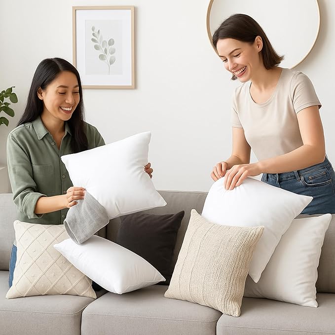 LANE LINEN 18 x 18 Throw Pillow Insert - Image 8