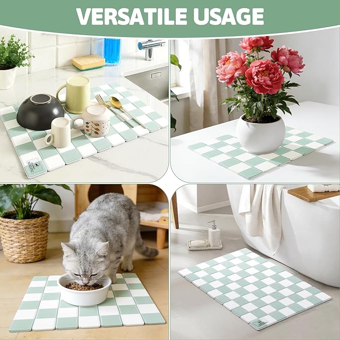 Yamaziot Large Stone Drying Mat - Image 7