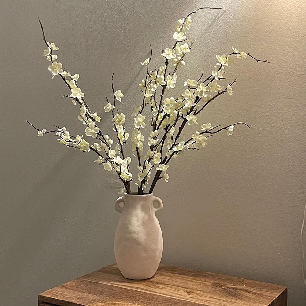 Ammyoo 4Pcs Cherry Blossom Branches Artificial Flowers for Spring Summer Indo...