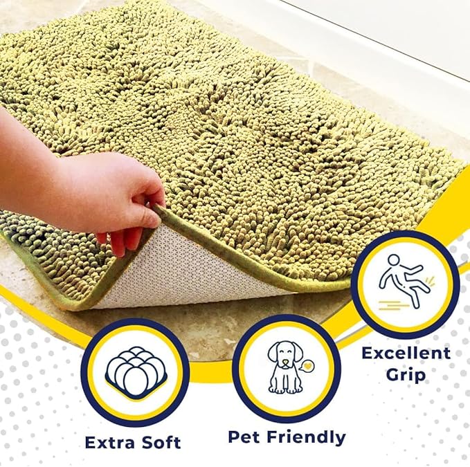 Muddy Mat® | Super Absorbent Door Mat Indoor, Microfiber Quick Dry Chenille - Image 2