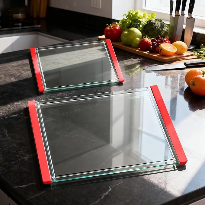Tempered Glass Cutting Board Set - Image 3