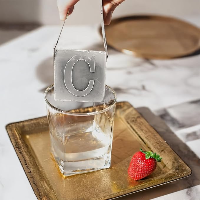 Monogrammed Ice Cubes Mold - Image 2
