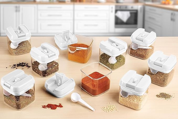 Shazo 9 PC Airtight Food Storage Containers