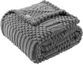 50x70 Inch Grey Throw Blanket by Unknown