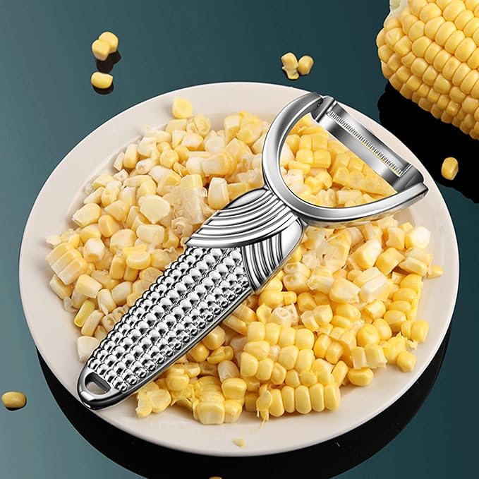 2 Packs Corn Peeler for Corn on the Cob, 2026 Upgraded corn cob stripper tool - Image 7
